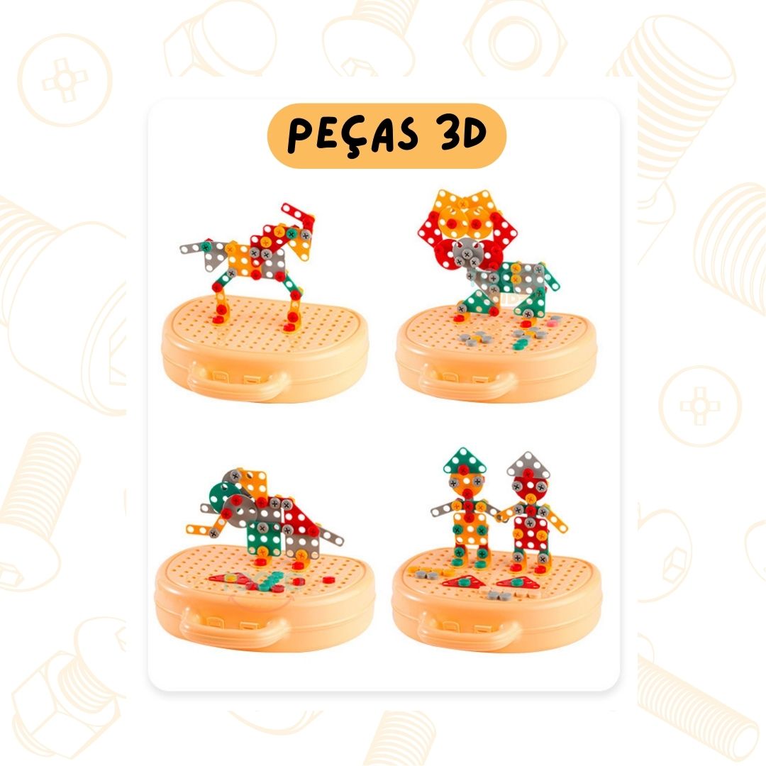 Kit de arte para crianças
Maleta artística completa
Brinquedo educativo de desenho
Kit de pintura infantil
Material escolar criativo
Lápis de cor e giz de cera
Estojo de arte para crianças
Atividades criativas infantis
Presentes para crianças criativas
Maleta de desenho infantil