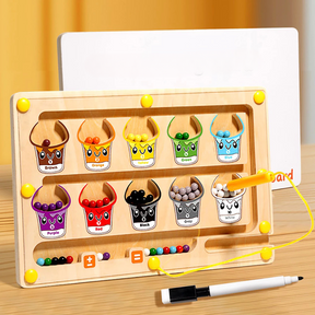 Tabuleiro magnético educativo
Aprendizado Montessori
Brinquedo interativo infantil
Coordenação motora e raciocínio lógico
Ensino de matemática para crianças
Jogo educativo para alfabetização
Brinquedo pedagógico interativo
Atividade lúdica para crianças
Desenvolvimento cognitivo infantil
Aprender brincando