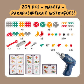 Kit de arte para crianças
Maleta artística completa
Brinquedo educativo de desenho
Kit de pintura infantil
Material escolar criativo
Lápis de cor e giz de cera
Estojo de arte para crianças
Atividades criativas infantis
Presentes para crianças criativas
Maleta de desenho infantil
