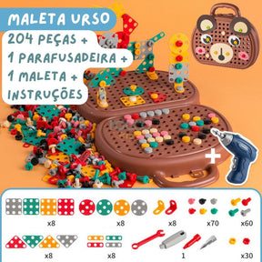 Kit de arte para crianças
Maleta artística completa
Brinquedo educativo de desenho
Kit de pintura infantil
Material escolar criativo
Lápis de cor e giz de cera
Estojo de arte para crianças
Atividades criativas infantis
Presentes para crianças criativas
Maleta de desenho infantil