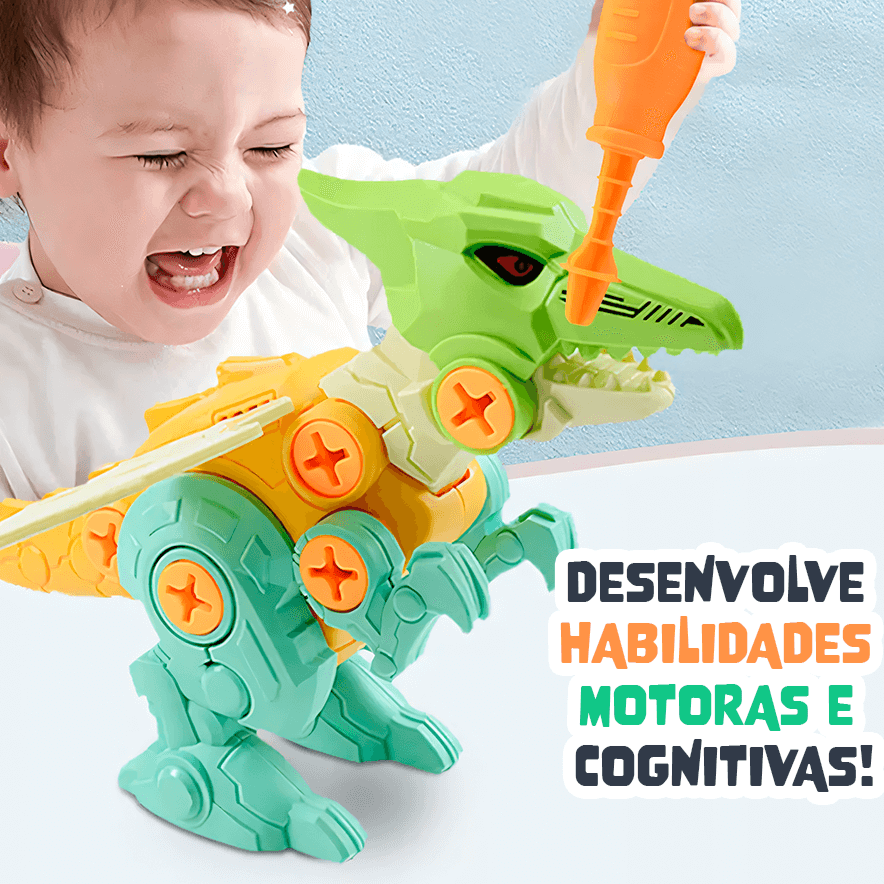 PlayDino - Dinossauros Monta e Desmonta